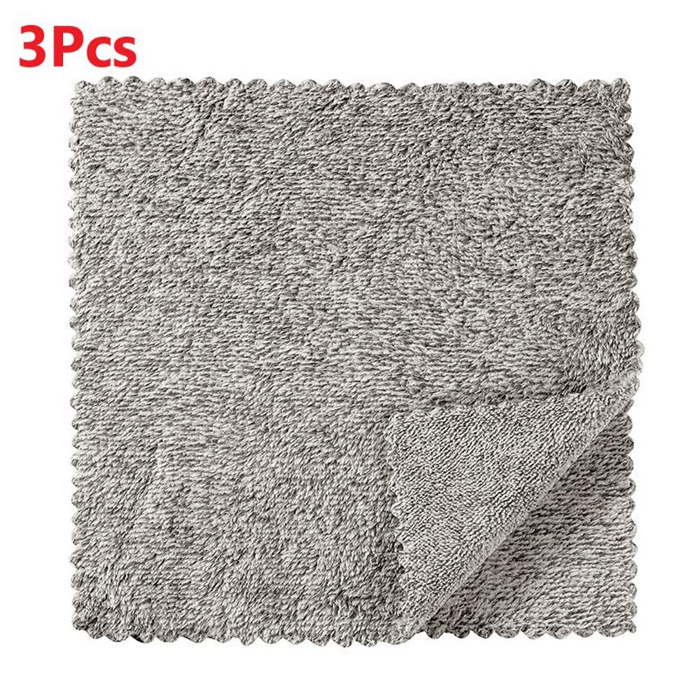

Charcoal Fiber Absorbent Cleaning Towels for Home Kitchens Wiping Cloths Optimized for Frequent Use and Durability
