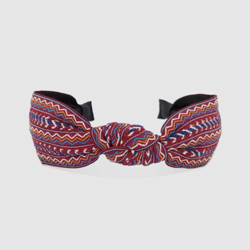 

LALA Этническая повязка для волос-ВИНО# FREE