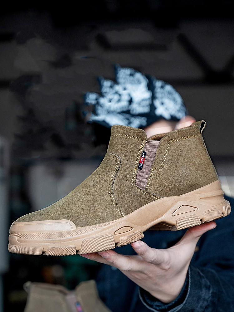 Work Safety Shoes Men Steel Toe Shoes Women Construction Work Boots Breathable Lightweight Welder Safety Boots