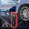 8000A Jump Starter with Air Compressor, 26800mAh, 150PSI Portable Car Battery Booster (12V, All Gas/16L Diesel)