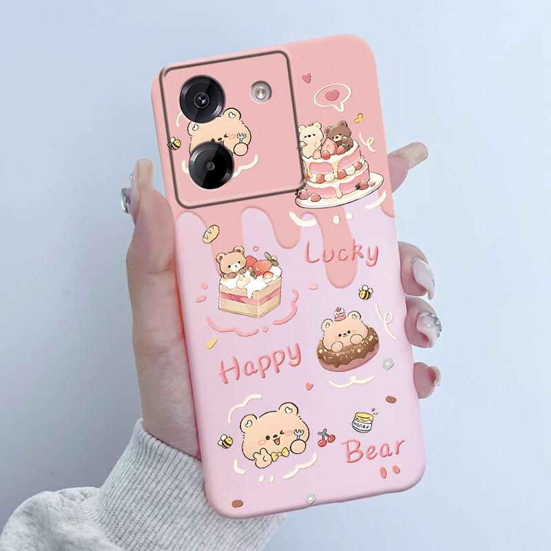 For Xiaomi Poco M7 Pro 5G Phone Case Fashion Flower Girl Design Soft Silicone TPU Back Housing for Poco M 7 Pro M7Pro 5g Covers
