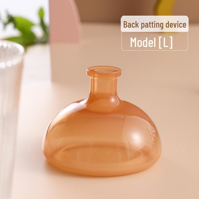 Silikon-Baby-Aufstoßer- und Spuckbecher für Kinder mit Rückenklopf-Funktion