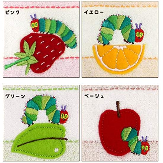 Hayashi Bain 60 x 120 Très Affamé Biologique BJ800928 Serviette, Env.. cm, Chenille, Coton, Marche, Beige,