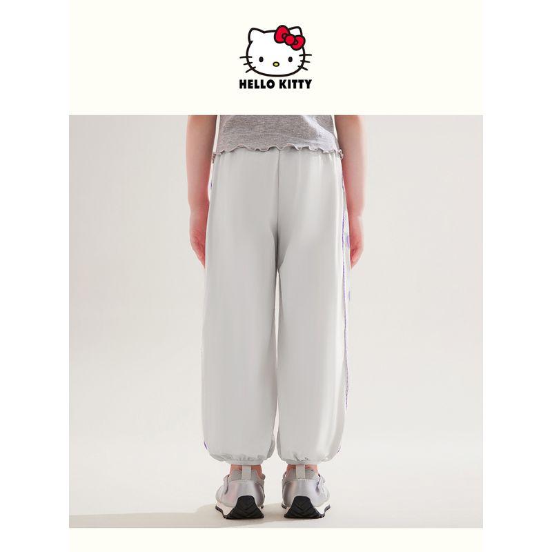 Girls' Summer Casual Sweatpants 2025 New Summer Anti-Mosquito Quick-Drying Sports Running Pants