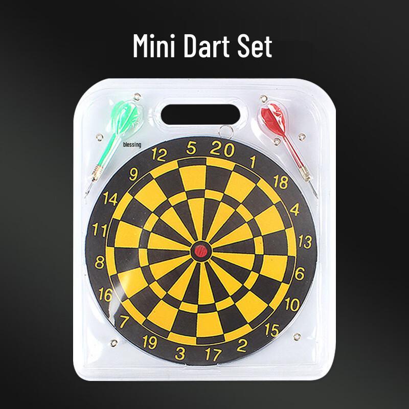 6-inch Double-Sided Kids Dartboard 3-Pack