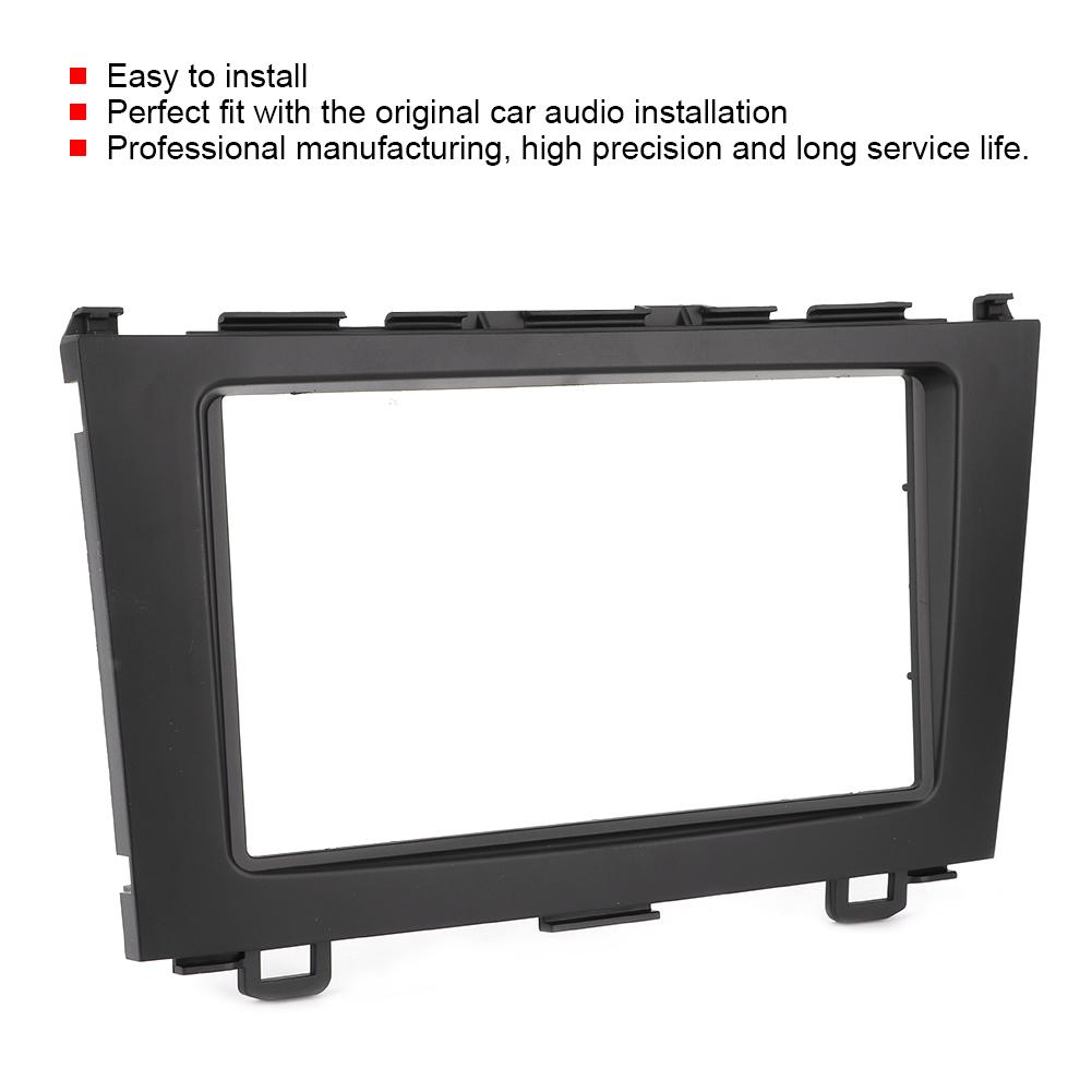 2 Din Car DVD Stereo Radio Navigation Fascia Dash Panel Frame Trim Kit Fit for Honda CRV CR-V 2007 2008 2009 2010
