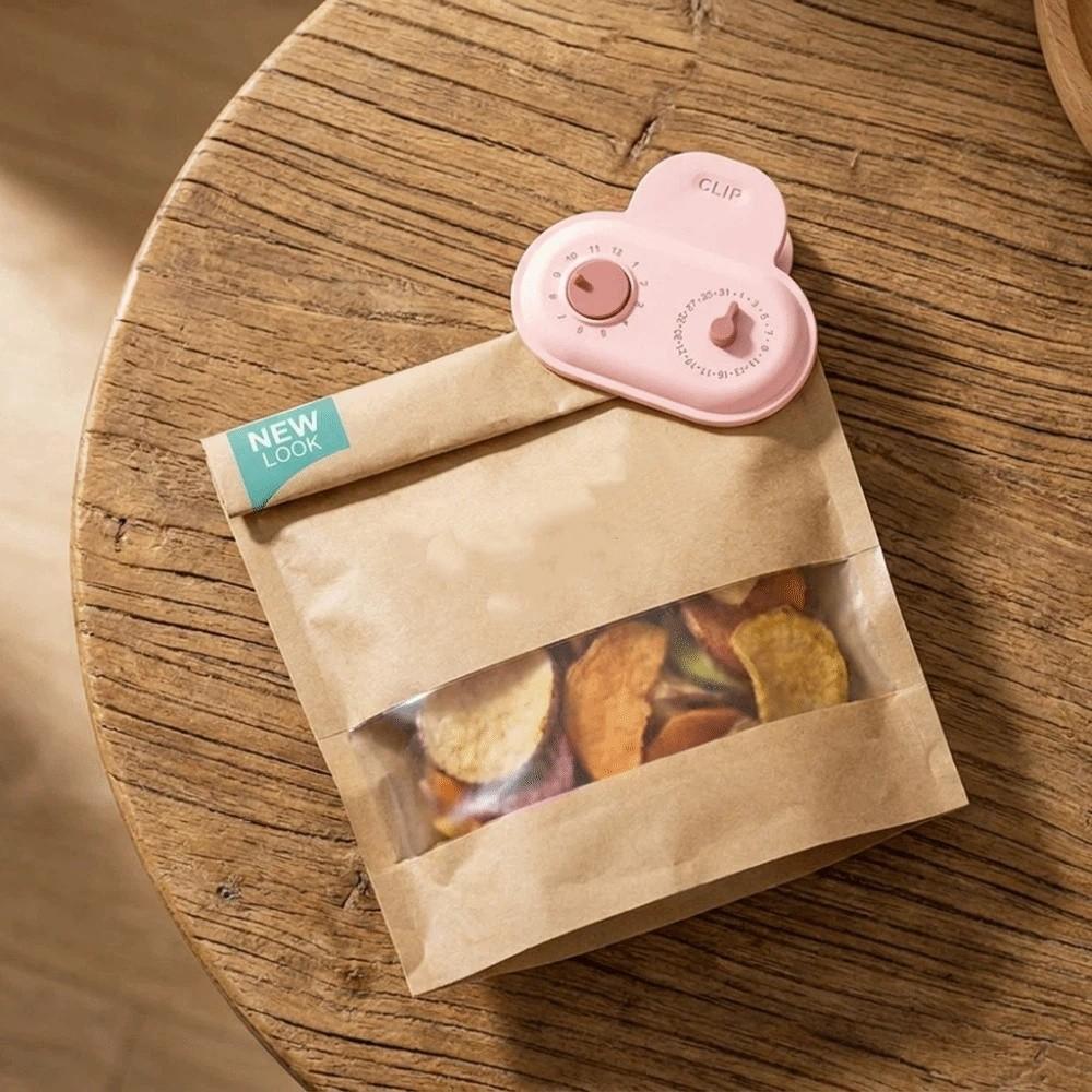 Moistureproof Magnetic Sealing Clip Plastic Food Sealing Clip Snack Sealing Clip  Snack Storage