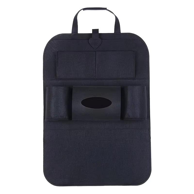 1pc Multi functional felt car storage bag, car storage bag, storage box, car seat backrest storage bag, car storage box