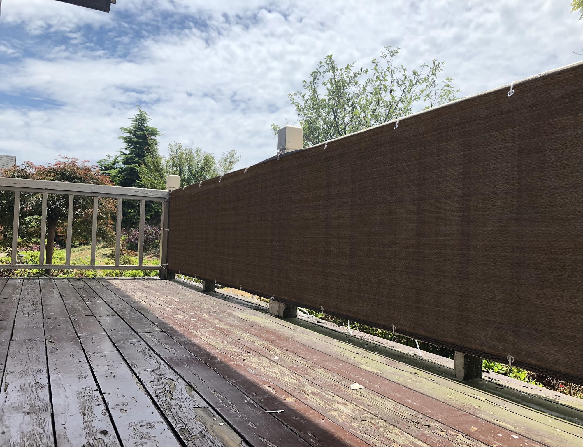 

Cool Time Sunshade, Balcony Shade, Privacy Screen, 300 x 90 cm, Mocha