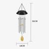 Solar Wind Chime Lights Acrylic Bubble Wand Ambient Lights Outdoor Waterproof Patio Decoration