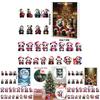 Christmas Panda Countdown Calendar With Acrylic Components And Festive Collectible Items