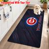 Chicago Cubs Custom Name Flannel Rug Kitchen Mat Non Slip Floor Carpet Personalized Home Decor