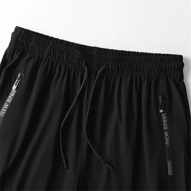 Men's Summer Casual Pants Cool Breathable Quick-drying Sweatpants Jogging Workout Skin Friendly Comfortable Stretchable Stylish Pants