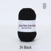 Xue Feier 4-Ply Milk Cotton Yarn for DIY Crochet Doll Keychains
