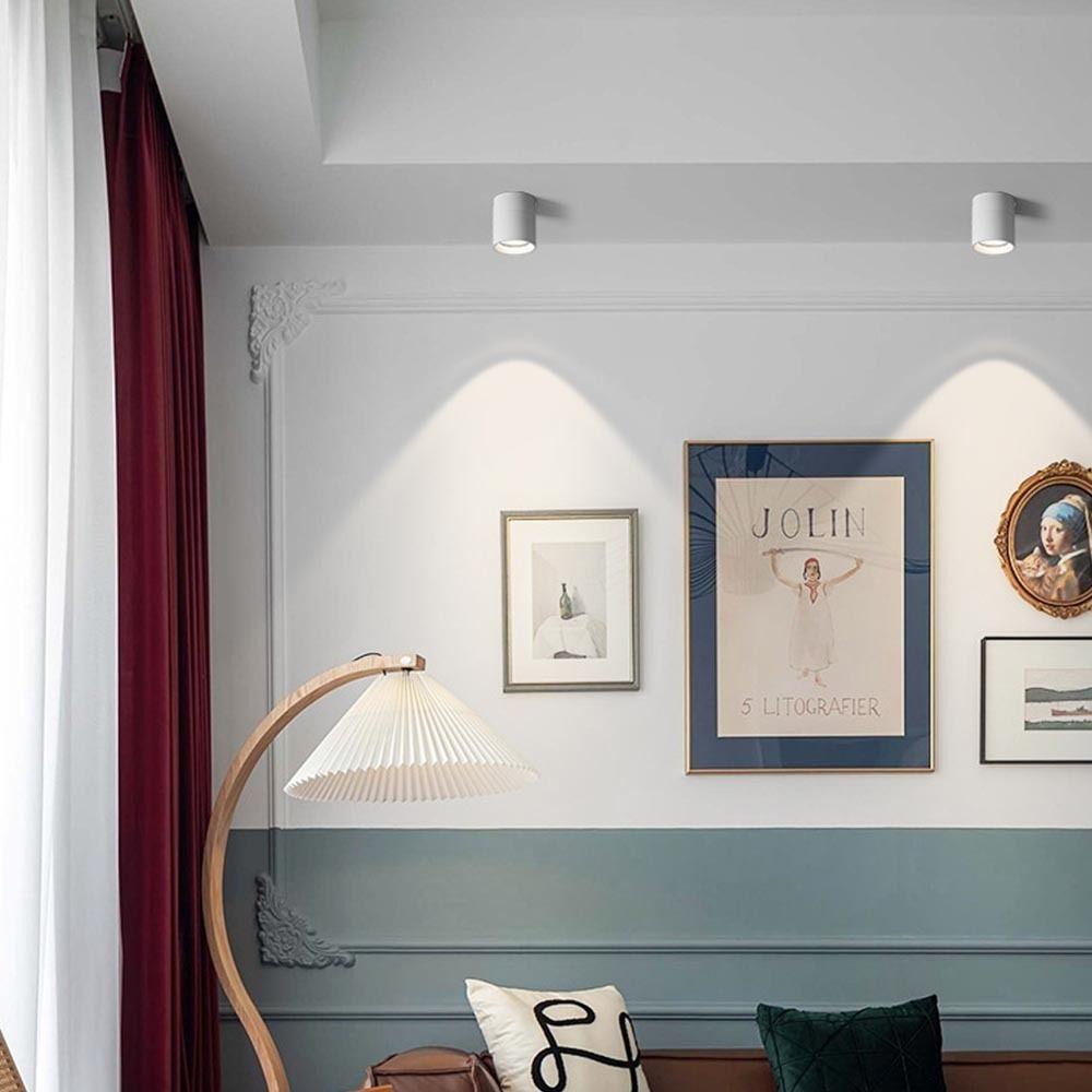 Foldable Led Down Light Adjustable Angle Ceiling Spot Light Minimalist Led Spotlight  Livingroom