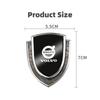 Scudo Metallico Emblema per Auto Parafango Laterale Carrozzeria Bagagliaio Emblema Badge Logo Adesivo Per Volvo xc60 xc90 v40 v60 v50 s60 Accessori Auto