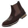 R006 Chelsea Boots Embroidered Pullover Chelsea Boots Men's Martin Boots, Foreign Trade