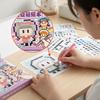 Cartoon Pixel Animal Fuse Bead Sticker Book - 23-Page Creative Activity Kit Fun Educational DIY Toy For Kids’ Handcraft