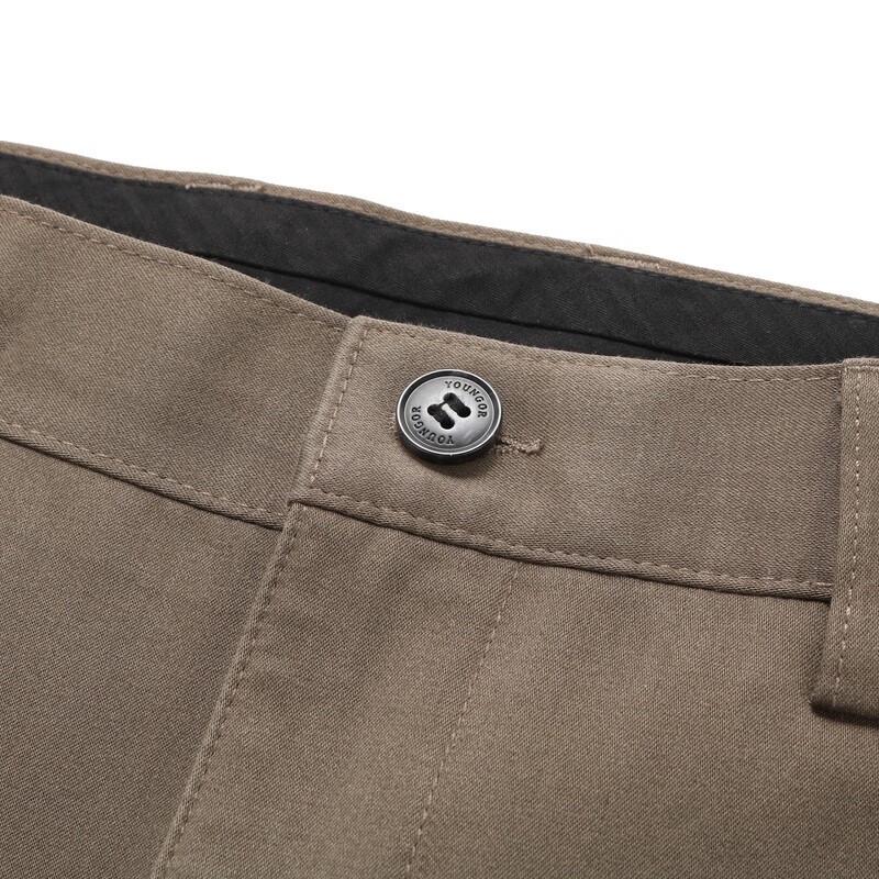 YOUNGOR Men's Autumn/Winter Straight-Leg Casual Pants