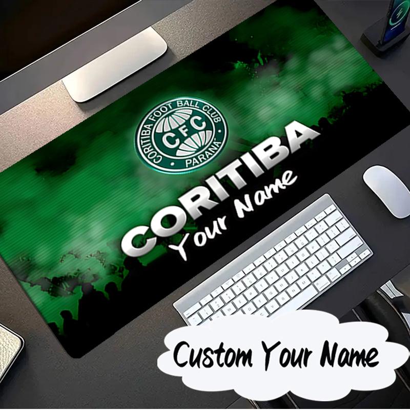 Custom Name Mouse pad Coritiba Football Club Return Mouse pad, Gaming Mouse Pad, keyboard pad, Desk Decor for computer notebook Fan Birthday Gift