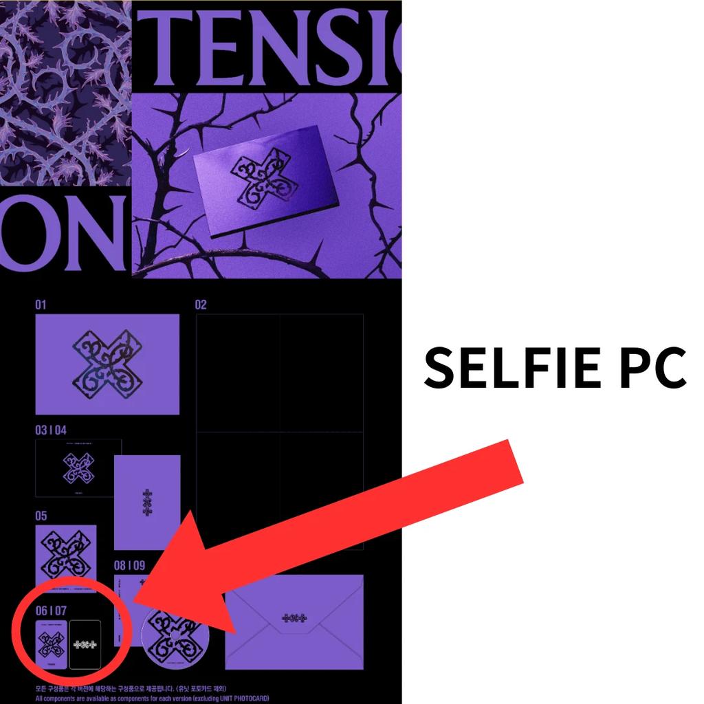 PRE-ORDER TXT 7TH YEAR: A Moment of Stillness In the Thorns POB LD PHOTO CARD OFFICIAL