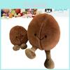 Serie di Giocattoli Peluche a Forma di Chicco di Caffè Ciondolo da Appendere Tazza da Caffè Regalo per Fidanzata 13cm Marrone