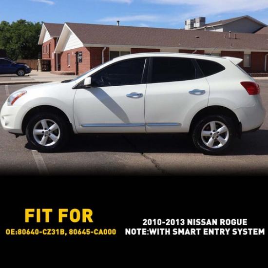 For Rogue 2010-2013 Nissan Door Front Handle Side Driver LH Left 80640-CZ31B