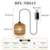Dream Bubble Rattan Pendant Lamp with Remote Control
