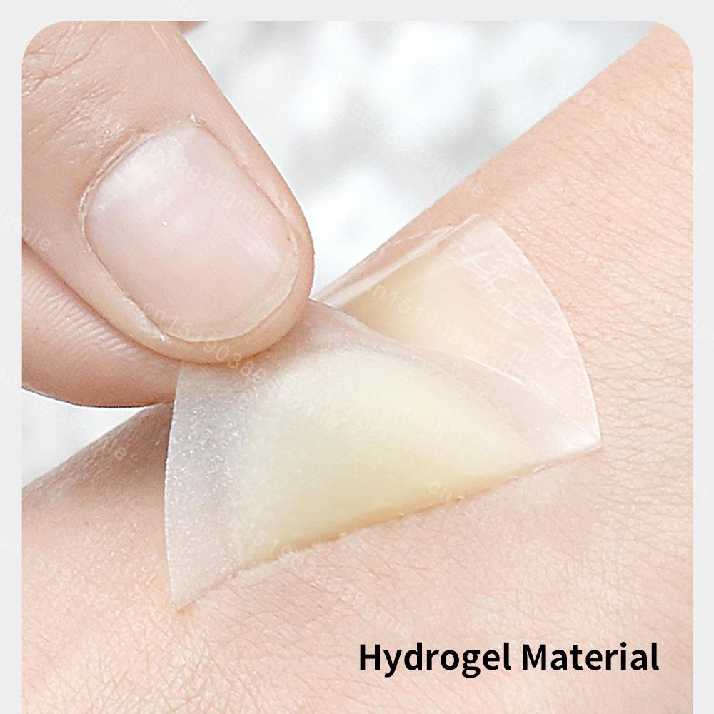 5Pcs Adhesive Hydrocolloid Gel Blister Plaster Heel Anti-Wearing Heel Sticker Pedicure Patch Plaster Foot Care Tools