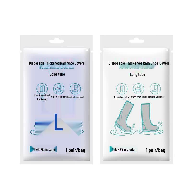 Sanhe Disposable Long Rain Shoe Covers