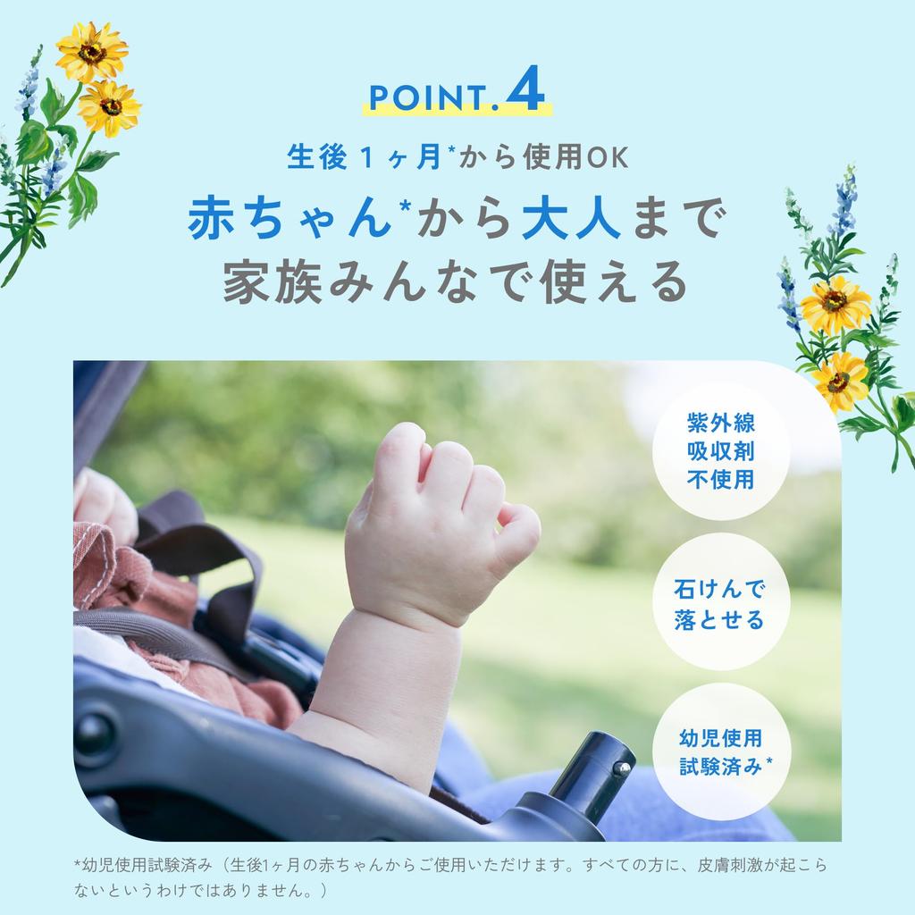 Chant A Charm UV Milk 100mL Sunscreen for Face and SPF50+ PA++ Body, Soap-free