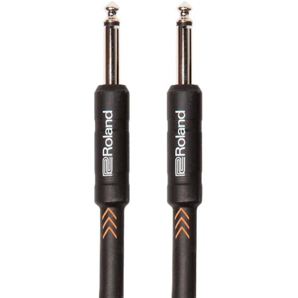 Roland Roland Musical Instrument Cable RIC-B5 1.5m Long TS Phone-TS Phone Shield High Density Spi...