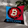 Bitcoin Cryptocurrency Btc Mode Decoratief Kussensloop Plaid Dekkussenhoes Kussen Voor Woonkamer Vierkant Huisdecoratie