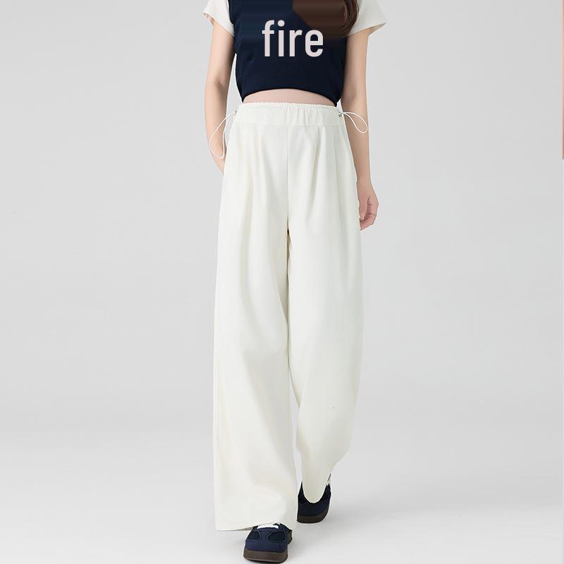 

Spring/Summer Maternity Wide-Leg Pants: Lightweight, Belly-Friendly Yamamoto Design 2026 XL брудно-білий