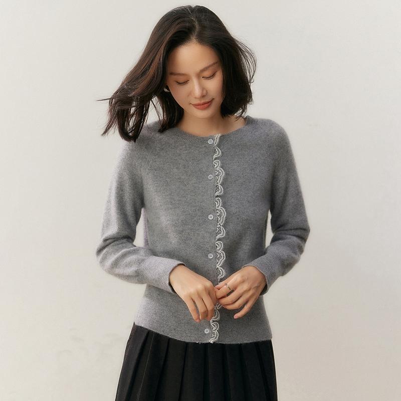 Qinghe 100% Pure Cashmere Women's Sweater - Ultra Soft Luxury Winter Pullover