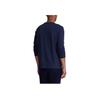 Polo Ralph Lauren Bear Print Slim Fit Crew Neck Long Sleeve T-Shirt Men Tops Dark-Blue MNPOTSH16820153-410