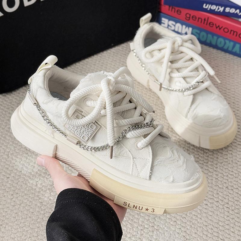 Fashion 2025 Summer New Canvas Shoes Non-slip Wear-resistant Soft Sole Comfortable Outdoor Trend Fashion Casual Daddy Shoes Board Shoes