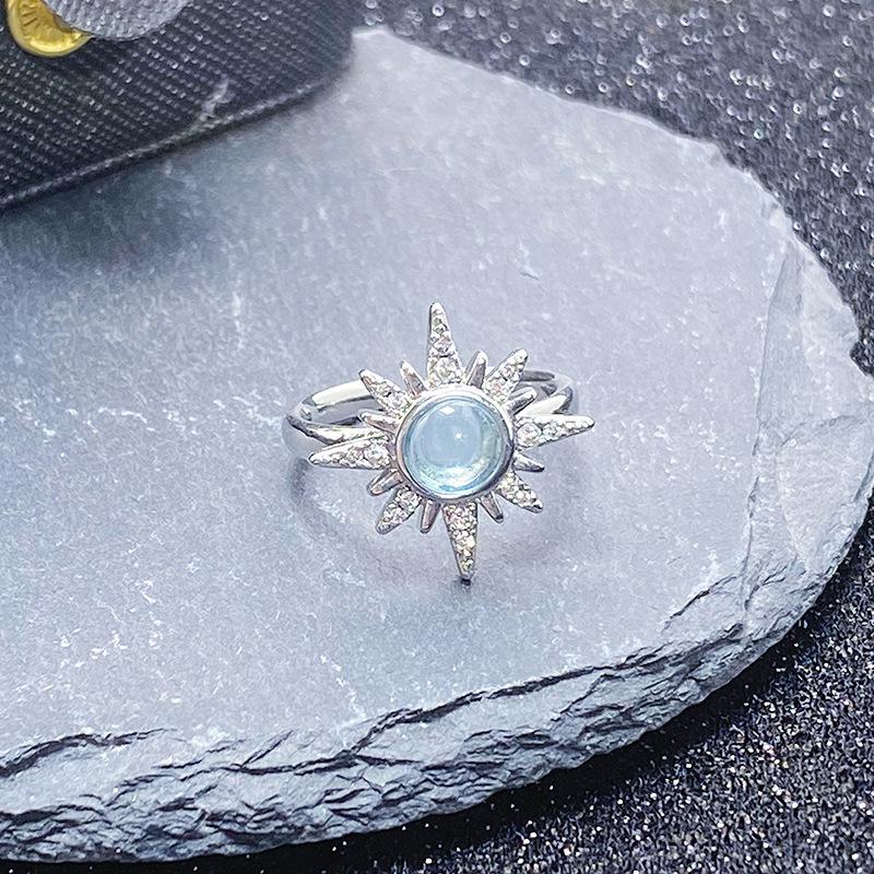 Small Fresh Enamel Oil Dripping Butterfly Cool Feeling Open Ring Women'S High Sense Stacking Wearing Niche Design Ring