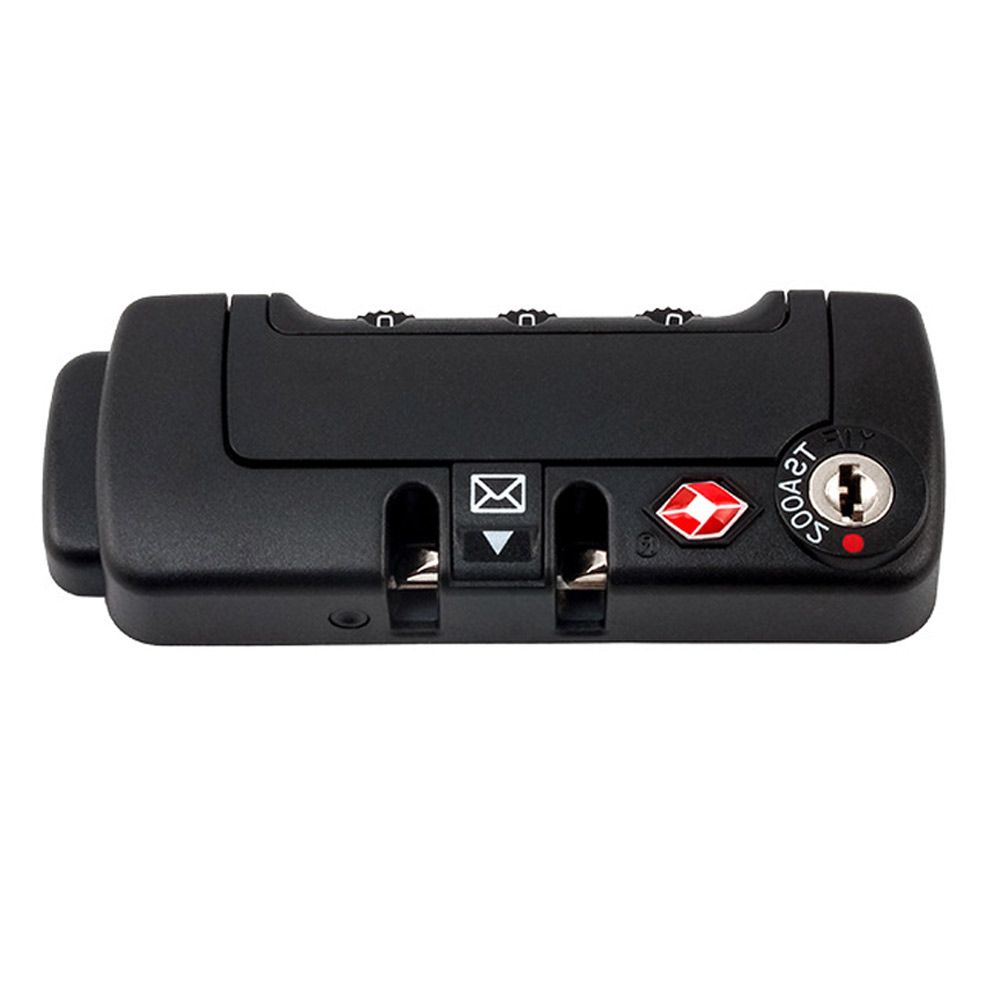 

Защита от кражи Безопасность 2-значный кодовый замок Комбинированный замок TSA для таможни TSA708 Надежно кодовый замок