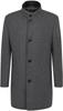 Пальто Bugatti короткое серое темно-серое 58% шерсть 25% полиэстер 13% полиамид 3% другие волокна 1% эластан