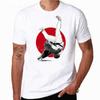 Judo T-shirt Men Summer T-shirt Boy Print Tshirt Brazilian Jiu Jitsu Short Sleeve White
