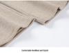 2024 Fashionable High-Waisted Woolen Pants for Middle-Aged & Elderly Women - Elastic Waist, Loose Fit, Plus Size for Autumn/Winter