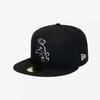New Era Basic Outline Size Cap Black Chicago White Sox