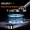 Wireless Charging Car Phone Stand Mechanical Vacuum Suction Cup Strong Magnetic Adsorption Bracket Navigation Universal Holder