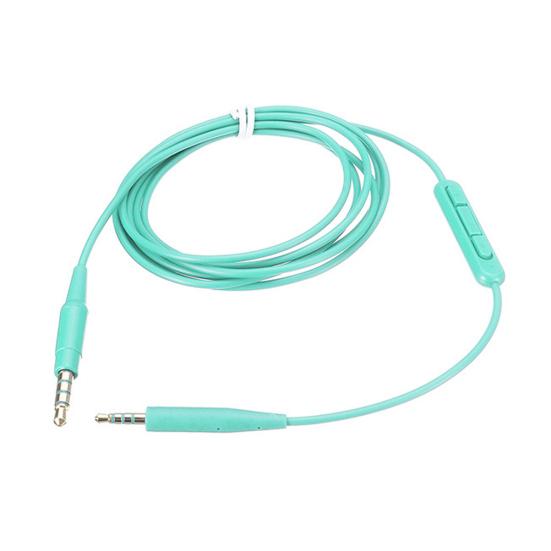 

1.4m Headphone Jack Audio Cable Line for Bose SoundTrue SoundLink QC25 QC35 OE2 зелёный