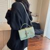 New fashion trend small square bag simple personality shoulder bag fashion messenger bag bag