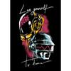 Savages Daft Punk Band Poster Canvas Prints Music Band Daft Punk Wall Art Decor Bar Home Fans Wall Decoration Music Prints Gitf