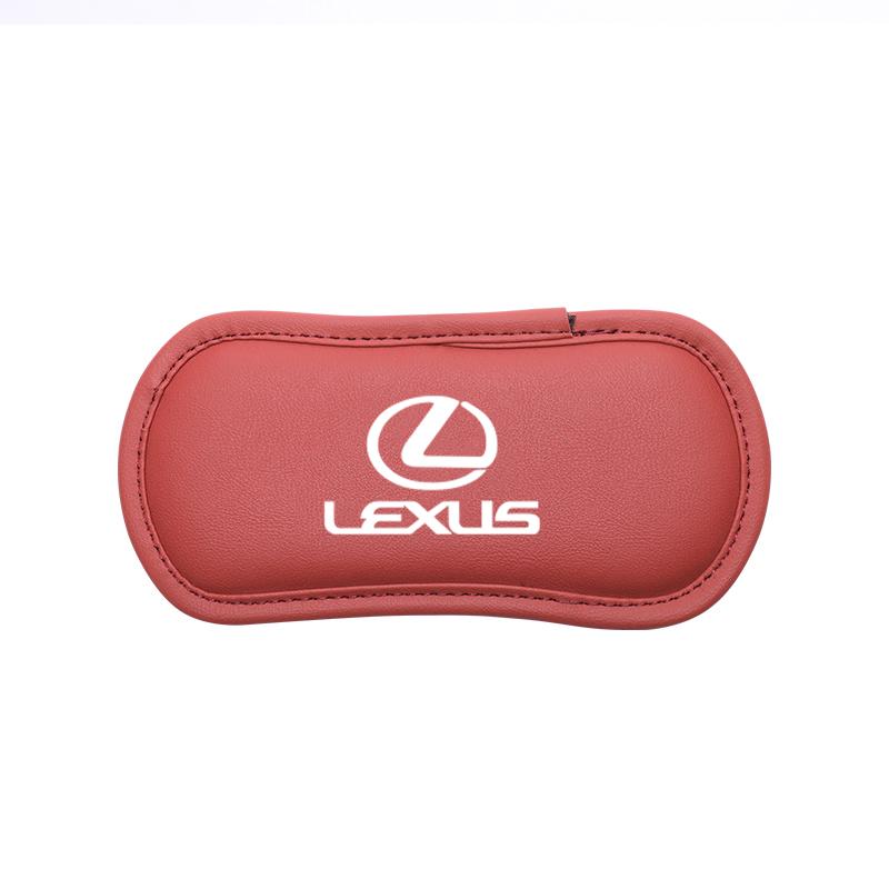 Leather Car Pillow Car Knee Pad Elastic Memory Foam Leg Pad For Lexus F SPORT GS GX IS LS LX CT LBX NX RX 350h 450h ES UX 300e