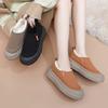 Women's Large Size Thick Sole Winter Warm Fur One Snow Boots Thickened Lined Ankle Boots Non-slip Hiking Sports Cotton Boots