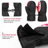 Winter Ski Gloves for Ages Black Children's Gloves, Waterproof, Warm, Fleece-Lined Kids, Fall/Winter Model, 3-5,
